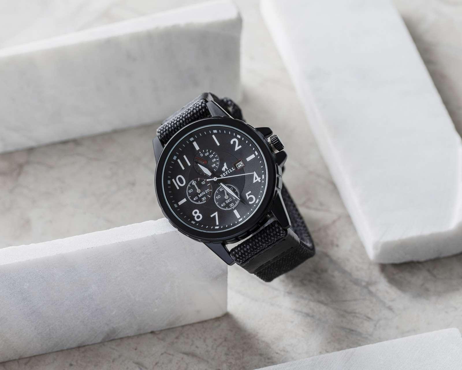 Foto 4 | Foto 6 | Reloj Refill LB-M1043 Negro