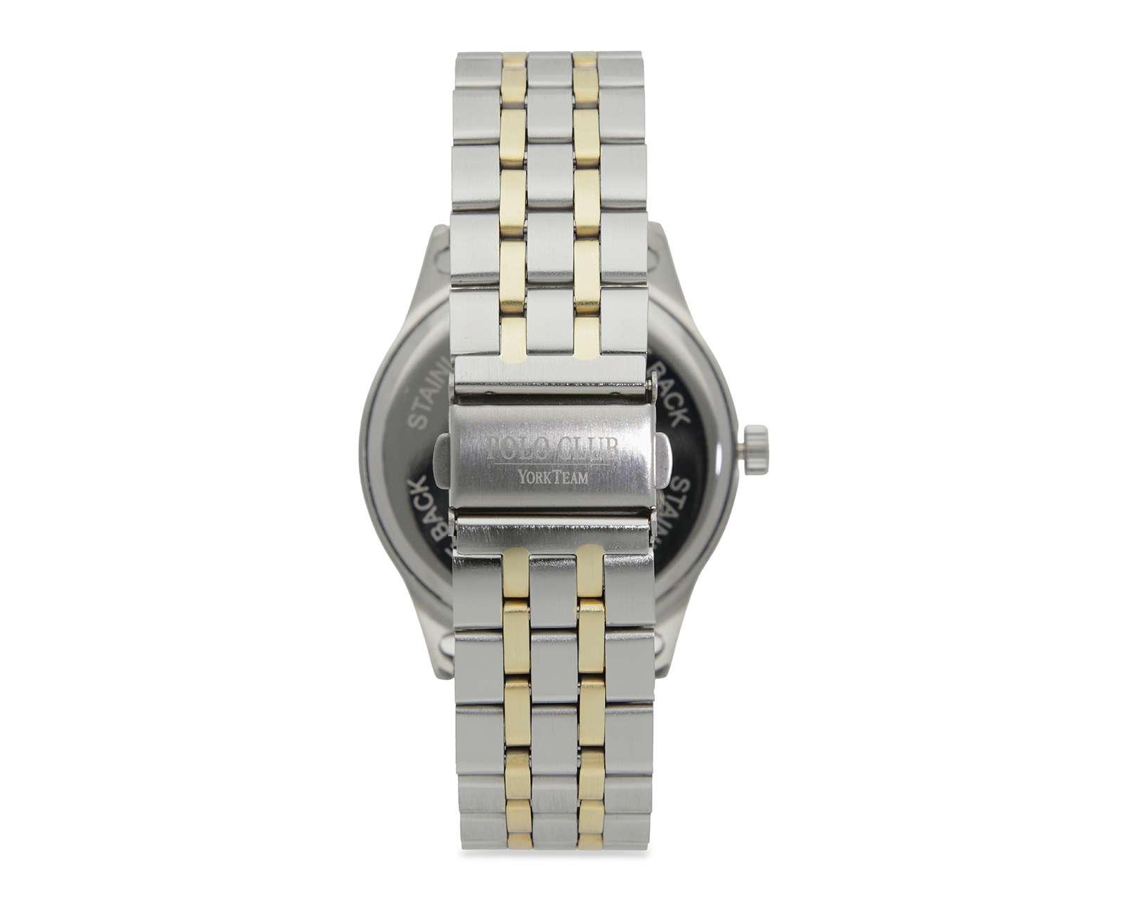 Foto 4 pulgar | Foto 3 | Reloj para Hombre York Team Polo Club AL-078 Plateado