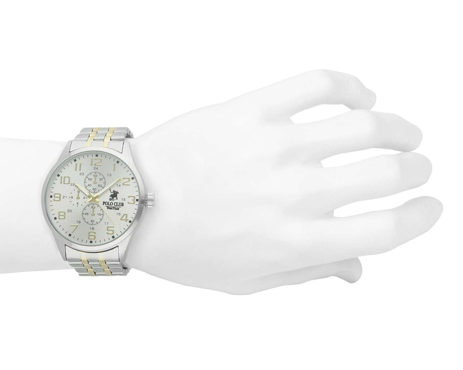 Foto 4 | Foto 4 | Reloj para Hombre York Team Polo Club AL-078 Plateado