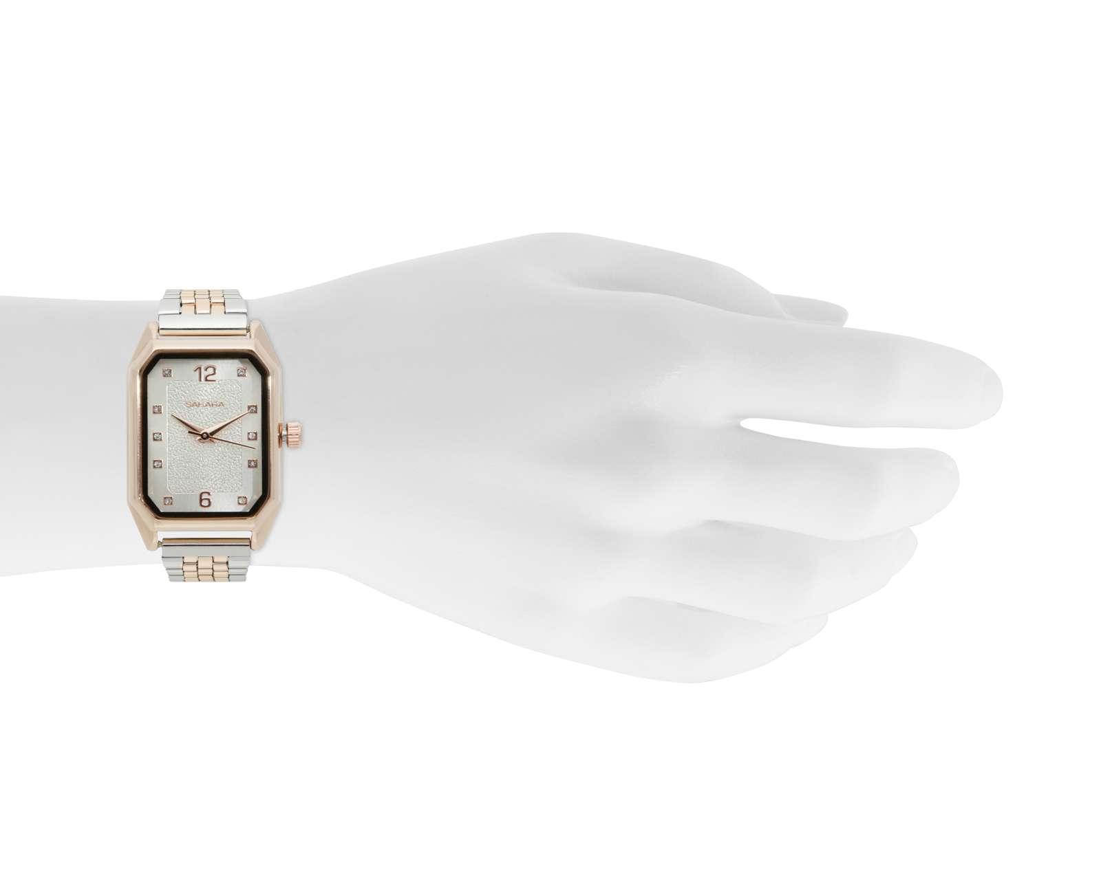 Foto 5 pulgar | Foto 4 | Reloj para Mujer Sahara FL-120 Oro Rosa