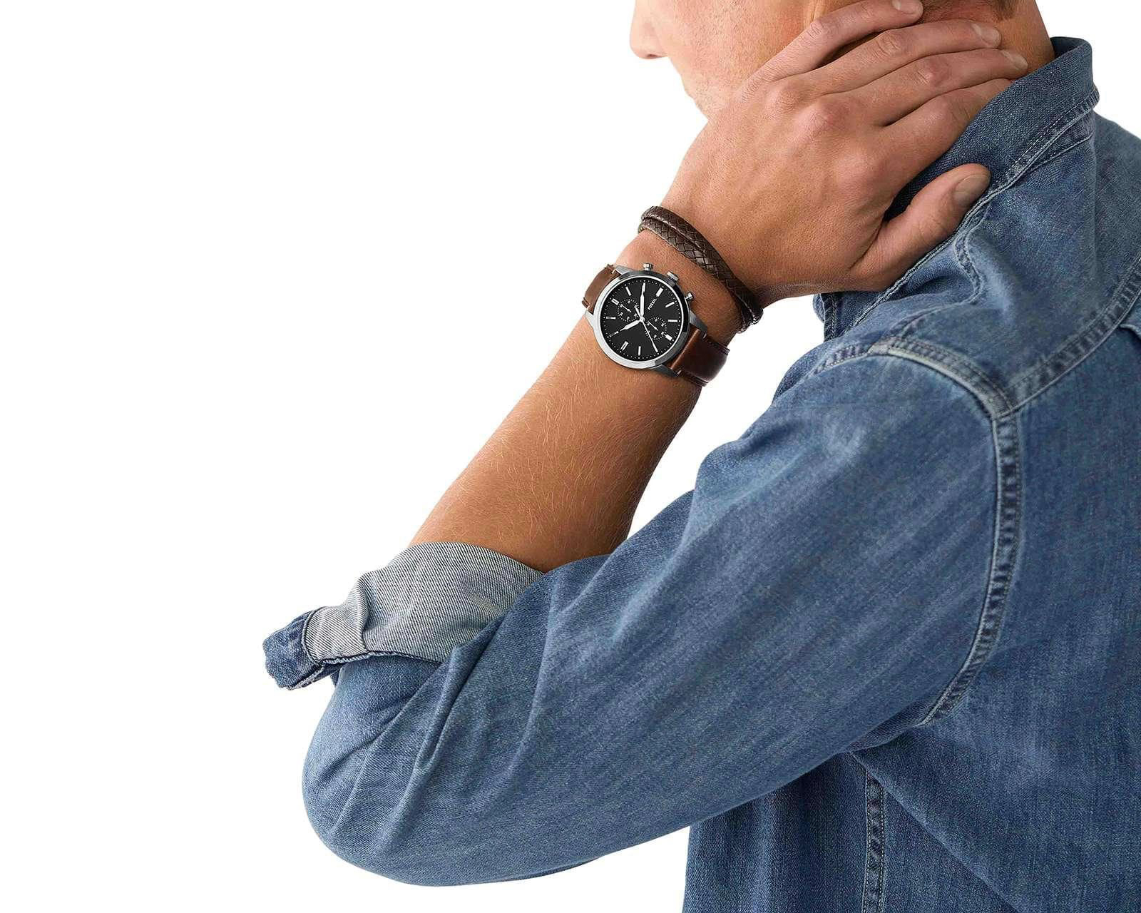 Foto 4 | Foto 4 | Reloj Fossil FS5967SET Café
