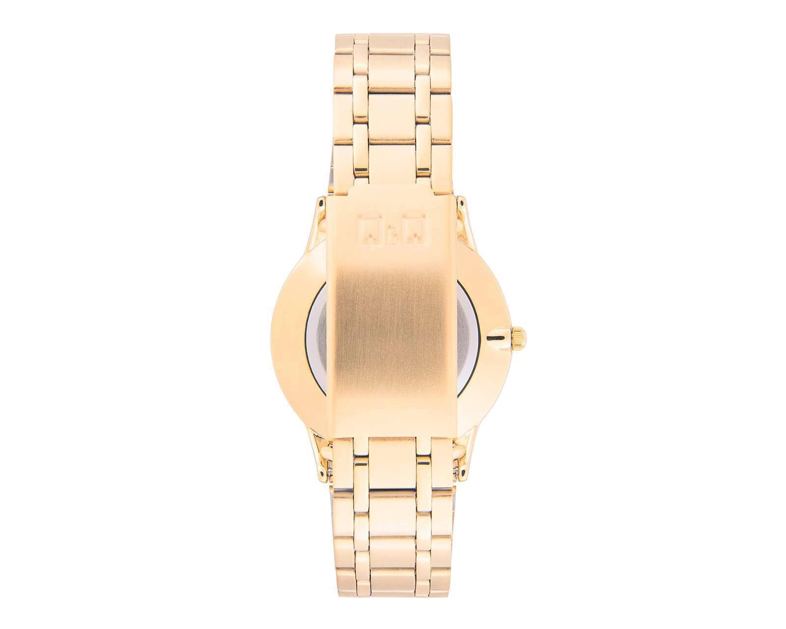 Foto 4 pulgar | Foto 3 | Reloj Q&Q Q08A-501PY Dorado