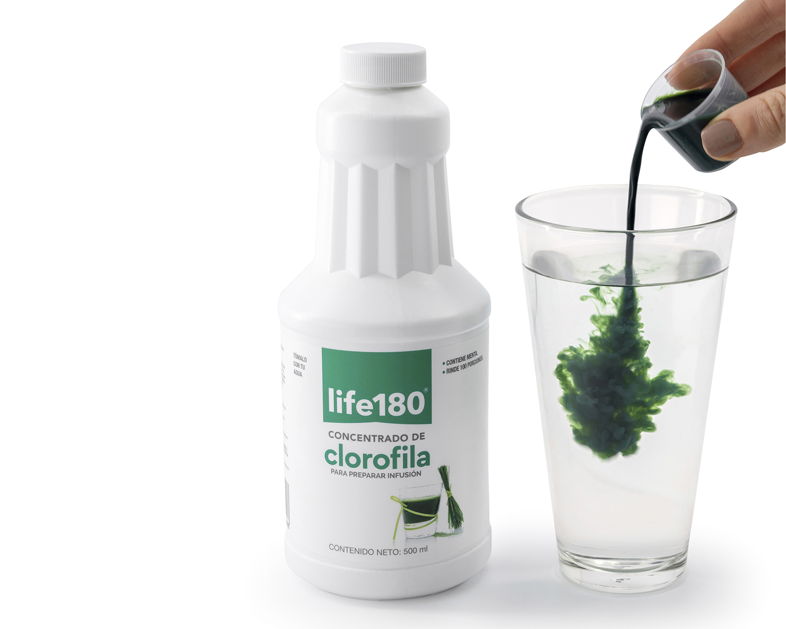 Foto 2 | Foto 2 | Suplemento Alimenticio Life 180 Clorofila 500 ml