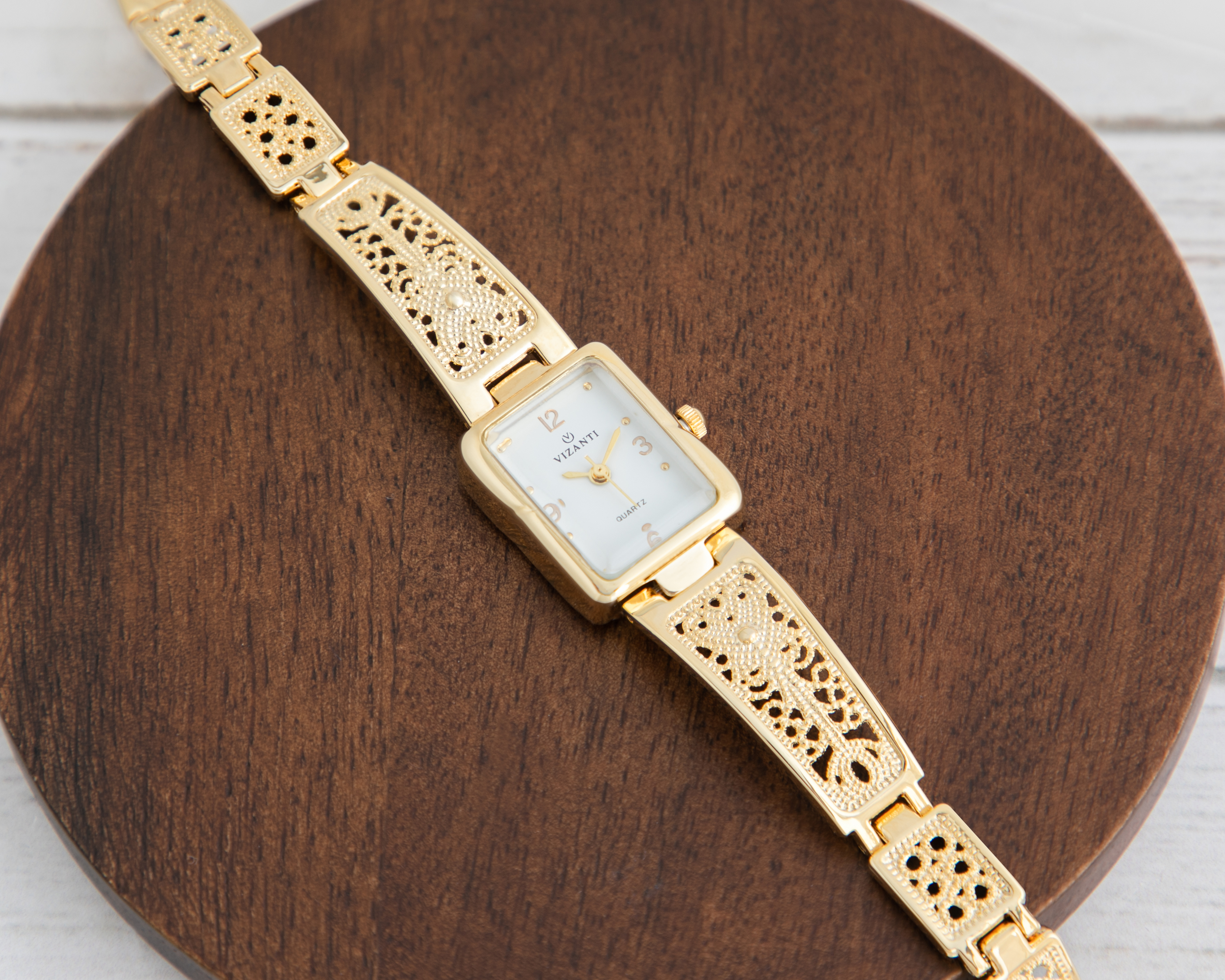 Foto 6 | Foto 6 | Reloj para Mujer Vizanti RVD06 Dorado