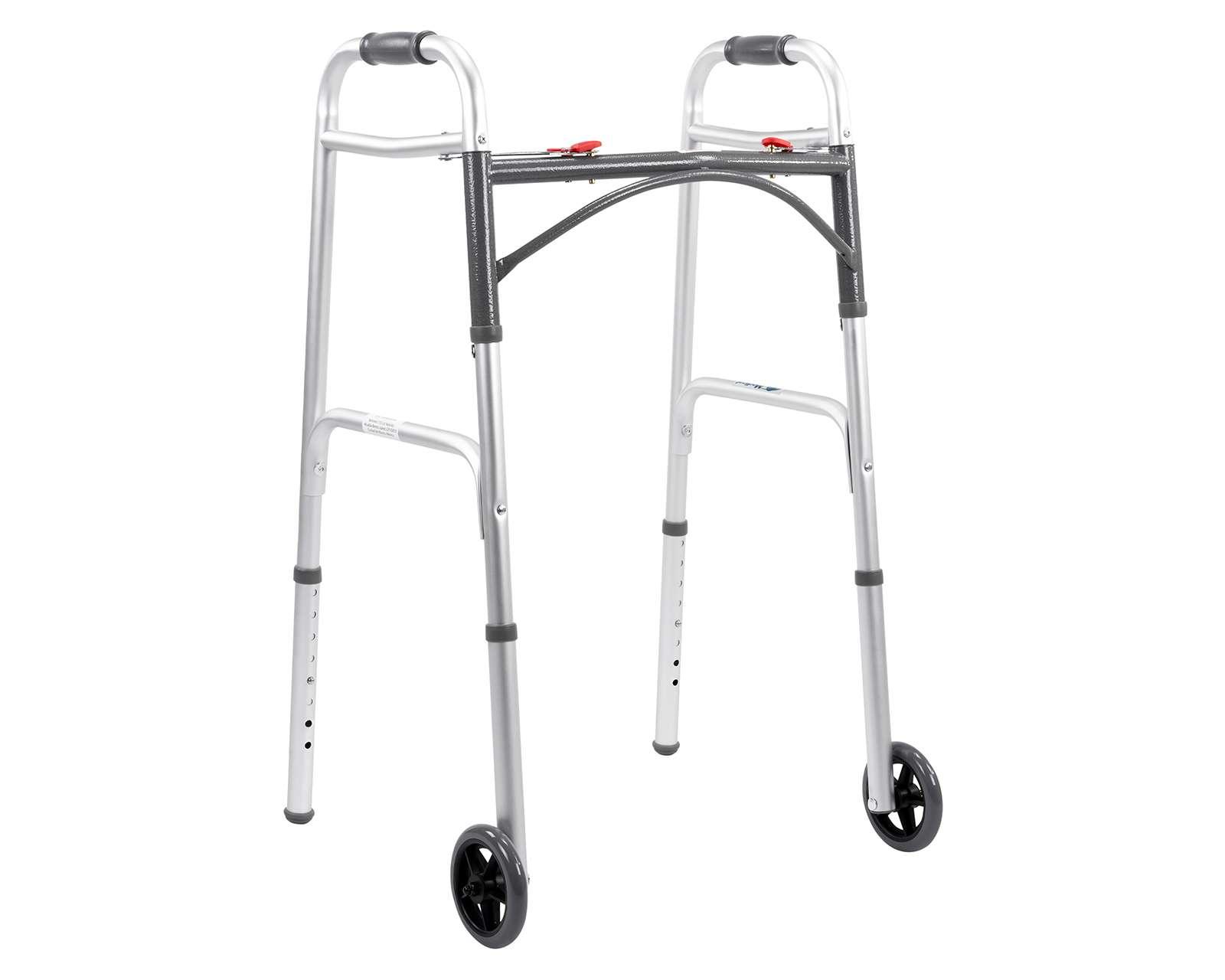 Andadera de Aluminio Medical Store Ajustable 8 Niveles de Altura