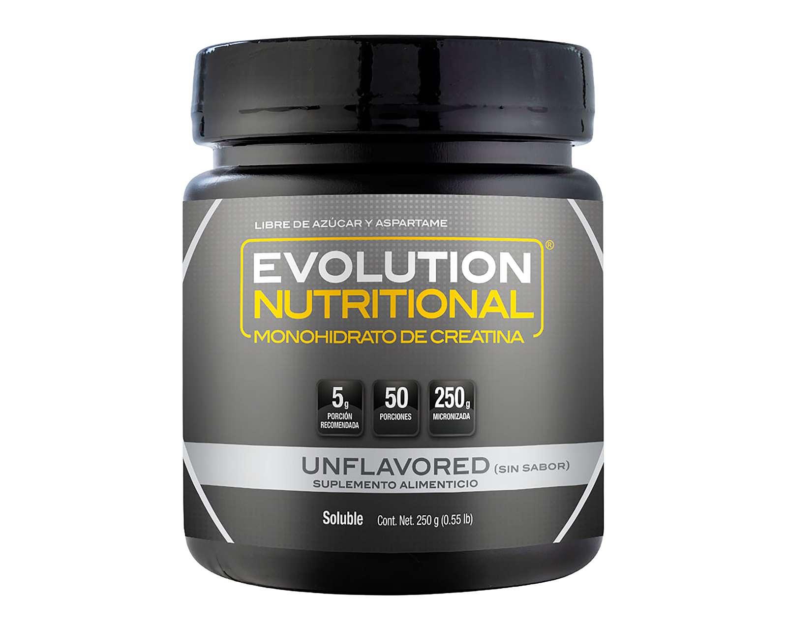 Foto 2 pulgar | Foto 1 | Suplemento Alimenticio Evolution Monohidrato de Creatina 250 g