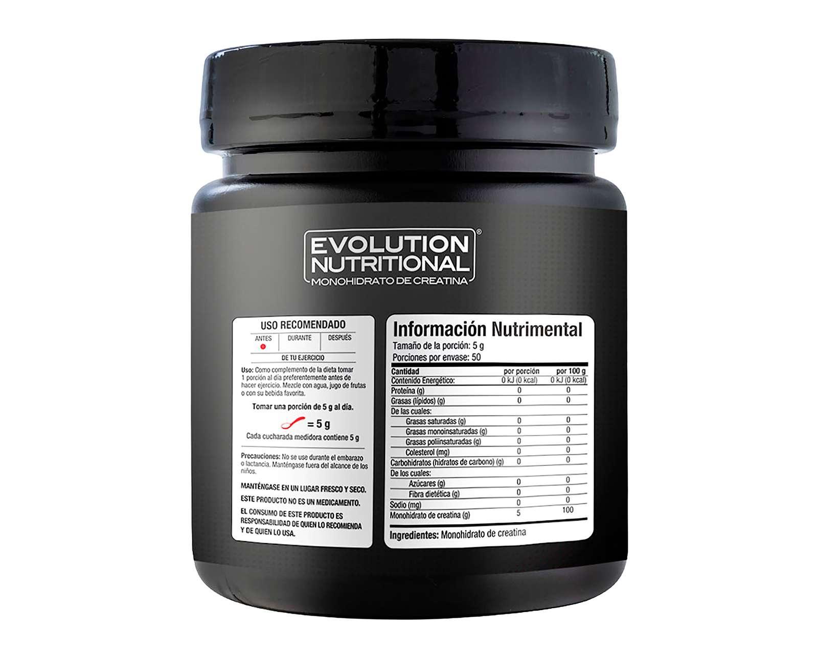 Foto 2 | Foto 2 | Suplemento Alimenticio Evolution Monohidrato de Creatina 250 g