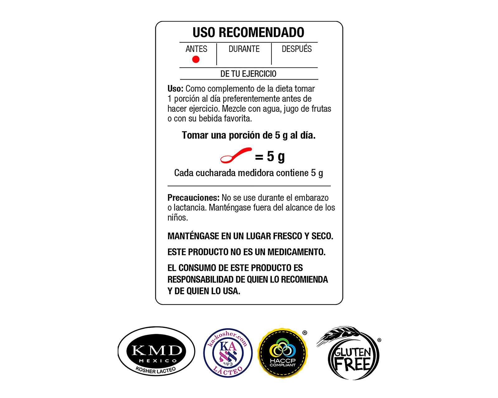 Foto 4 | Foto 4 | Suplemento Alimenticio Evolution Monohidrato de Creatina 250 g