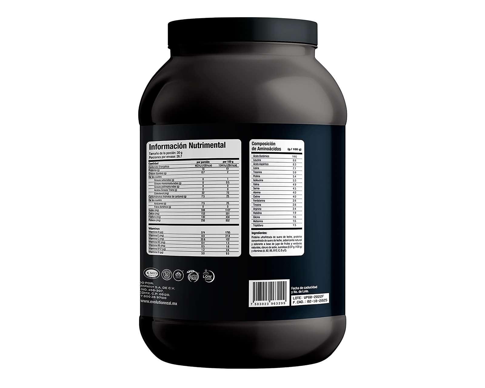 Foto 4 pulgar | Foto 3 | Proteína Evolution WP60 Vainilla 800 g