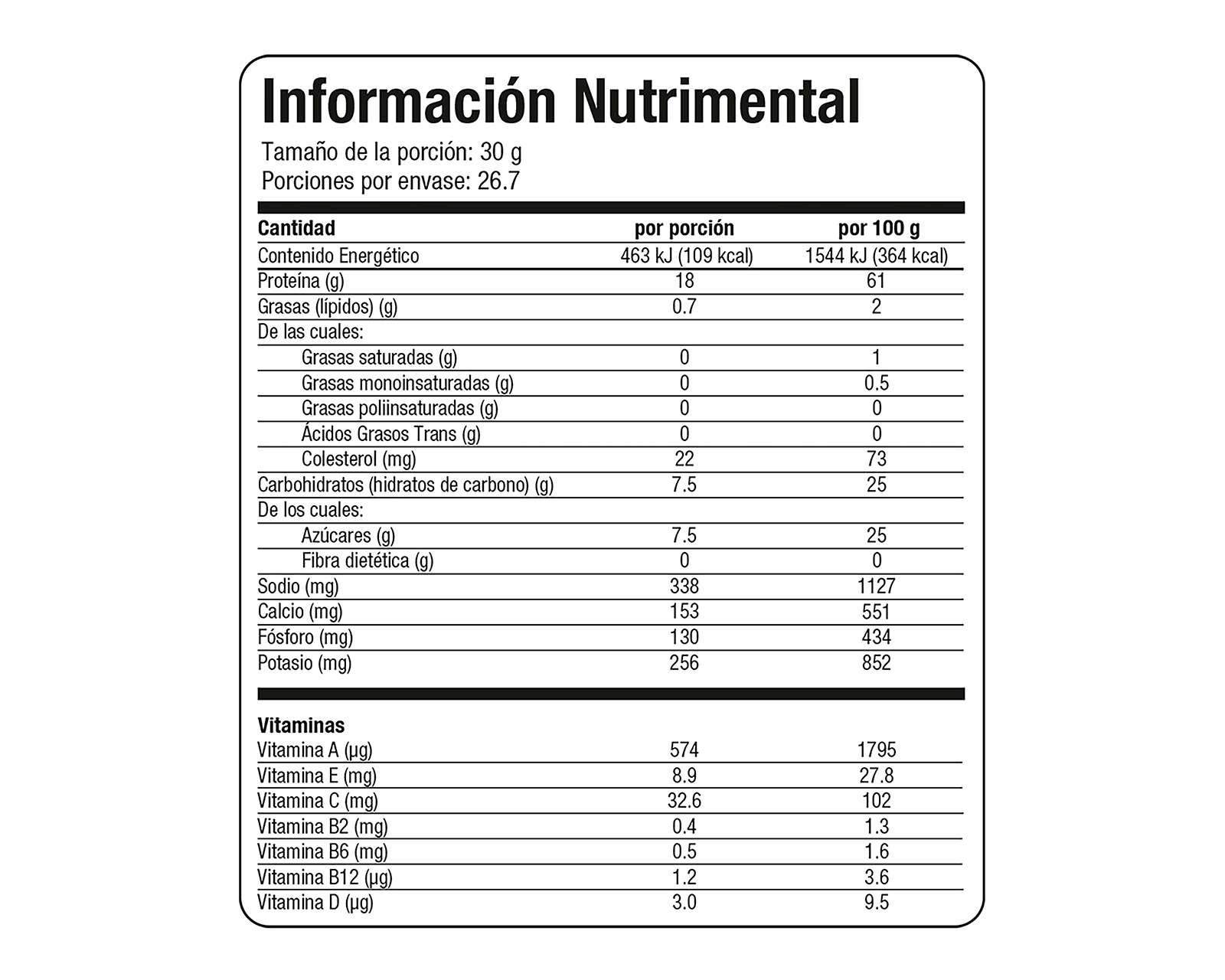Foto 4 | Foto 4 | Proteína Evolution WP60 Vainilla 800 g