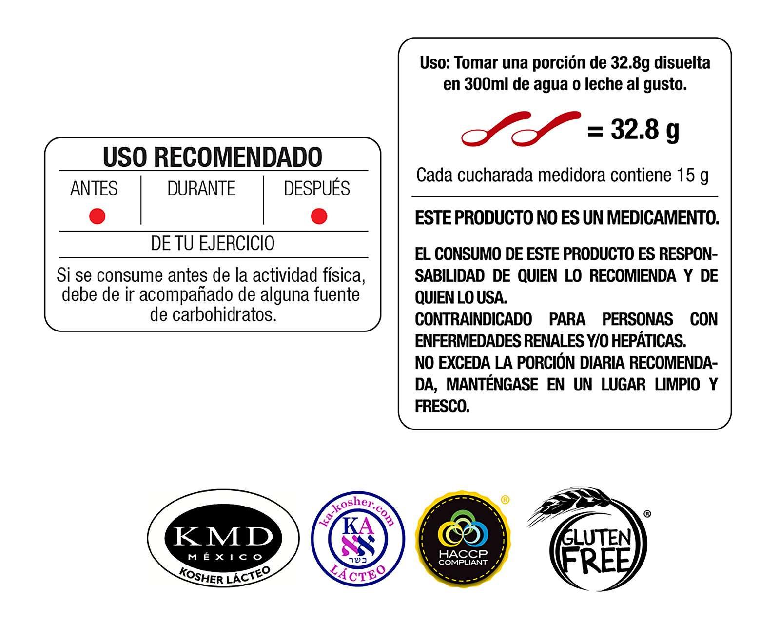 Foto 5 | Foto 5 | Proteína de Suero de Leche Evolution WP100 Sabor Chocolate sin Azúcar 1400 g