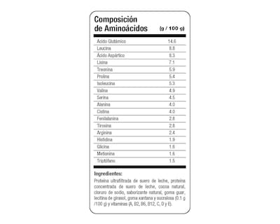 Foto 5 | Foto 5 | Proteína de Suero de Leche Evolution WP60 Sabor Chocolate sin Gluten 800 g