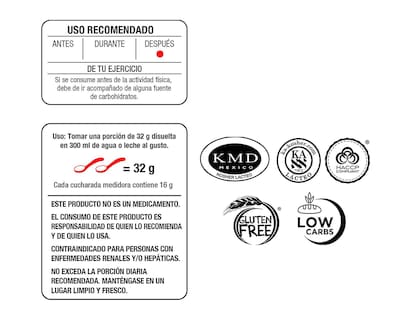 Foto 6 | Foto 6 | Proteína de Suero de Leche Evolution WP60 Sabor Chocolate sin Gluten 800 g