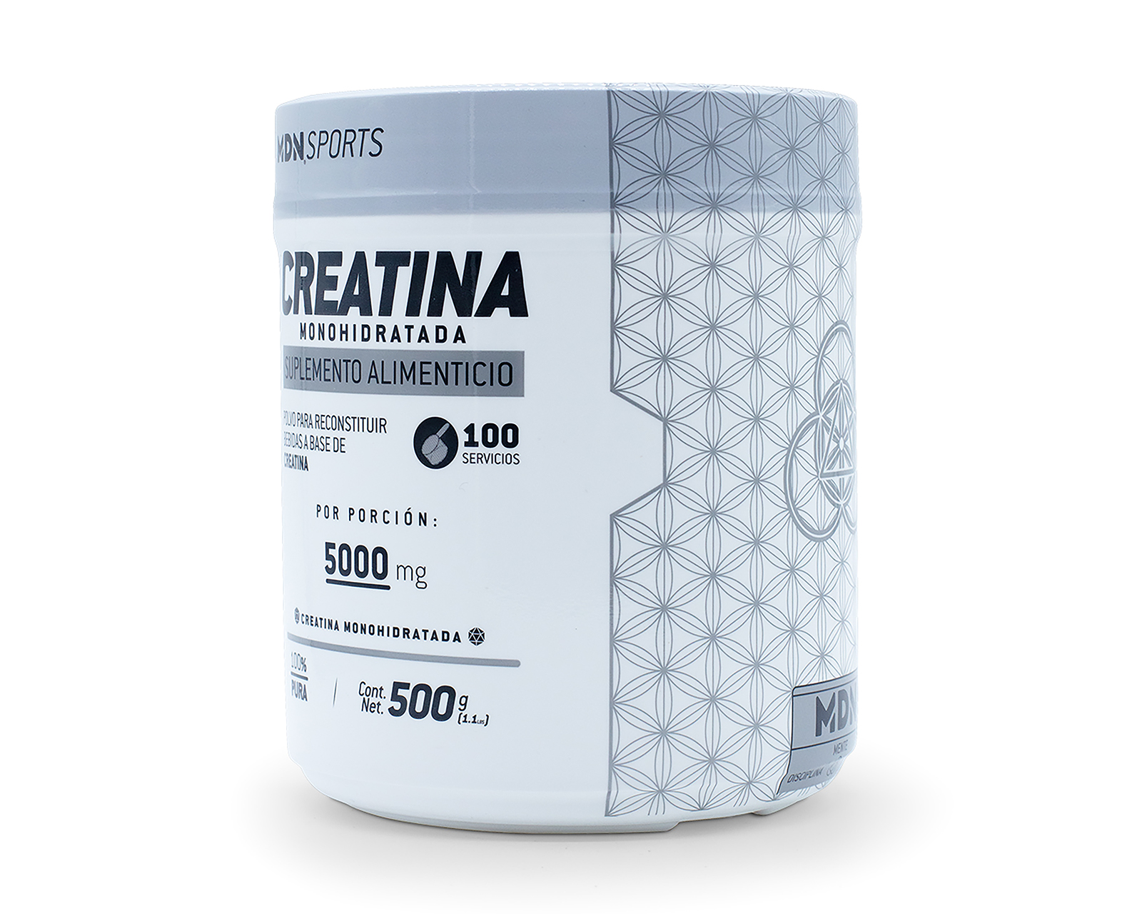 Foto 3 pulgar | Foto 2 | Creatina Monohidratada MDN Sports 500 g