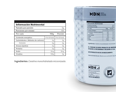 Foto 7 | Foto 7 | Creatina Monohidratada MDN Sports 500 g