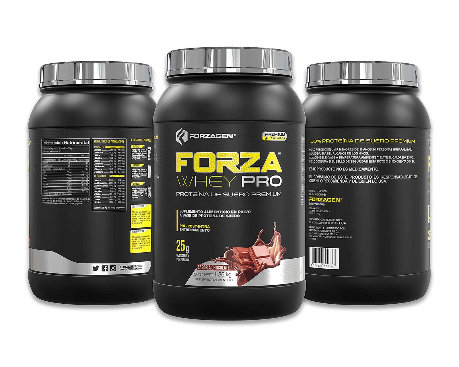 Foto 3 pulgar | Foto 2 | Suplemento Alimenticio Forzawhey-Pro Chocolate