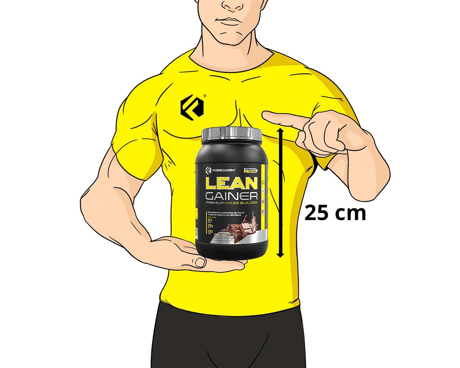 Foto 5 | Foto 5 | Suplemento Alimenticio Forzagen Lean Gainer sabor Chocolate