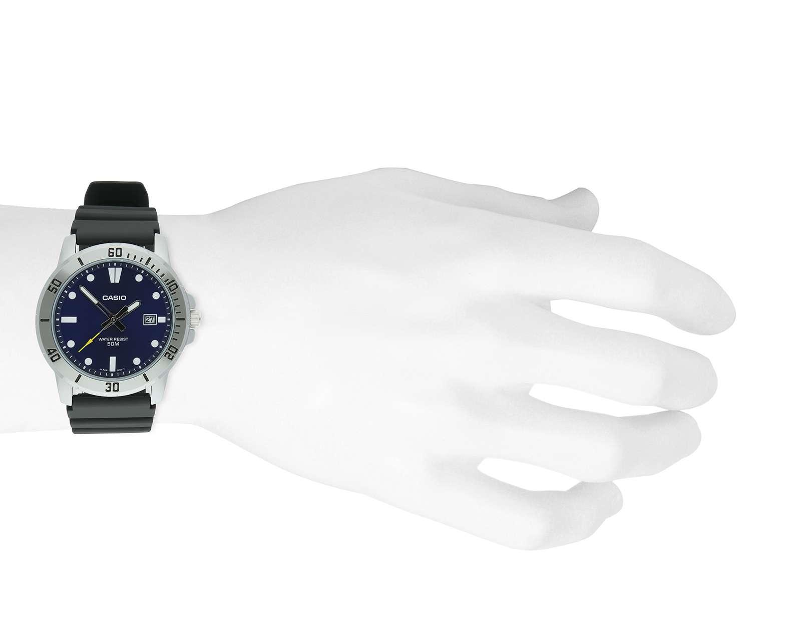 Foto 5 pulgar | Foto 4 | Reloj para Hombre Casio MTP-VD01-2EVCF Negro