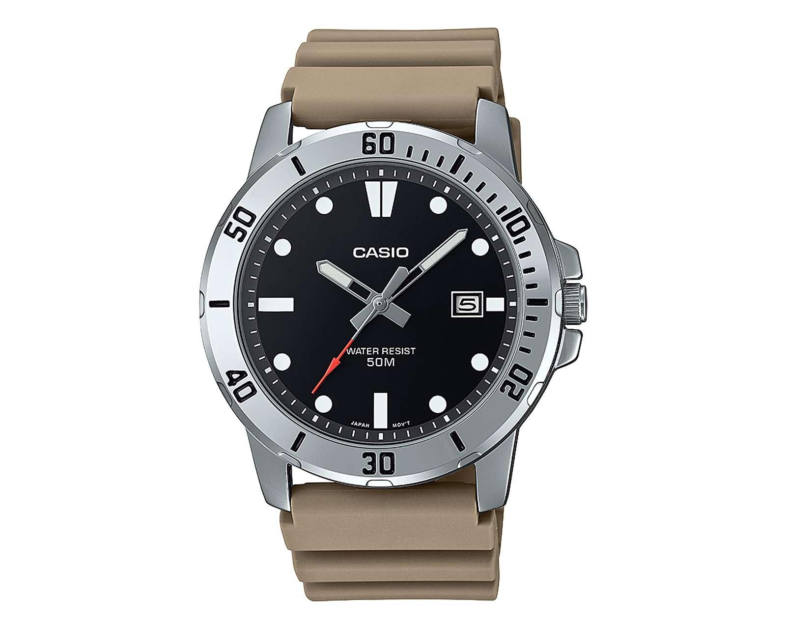 Foto 1 | Foto 1 | Reloj para Hombre Casio MTP-VD01-5EVCF Café