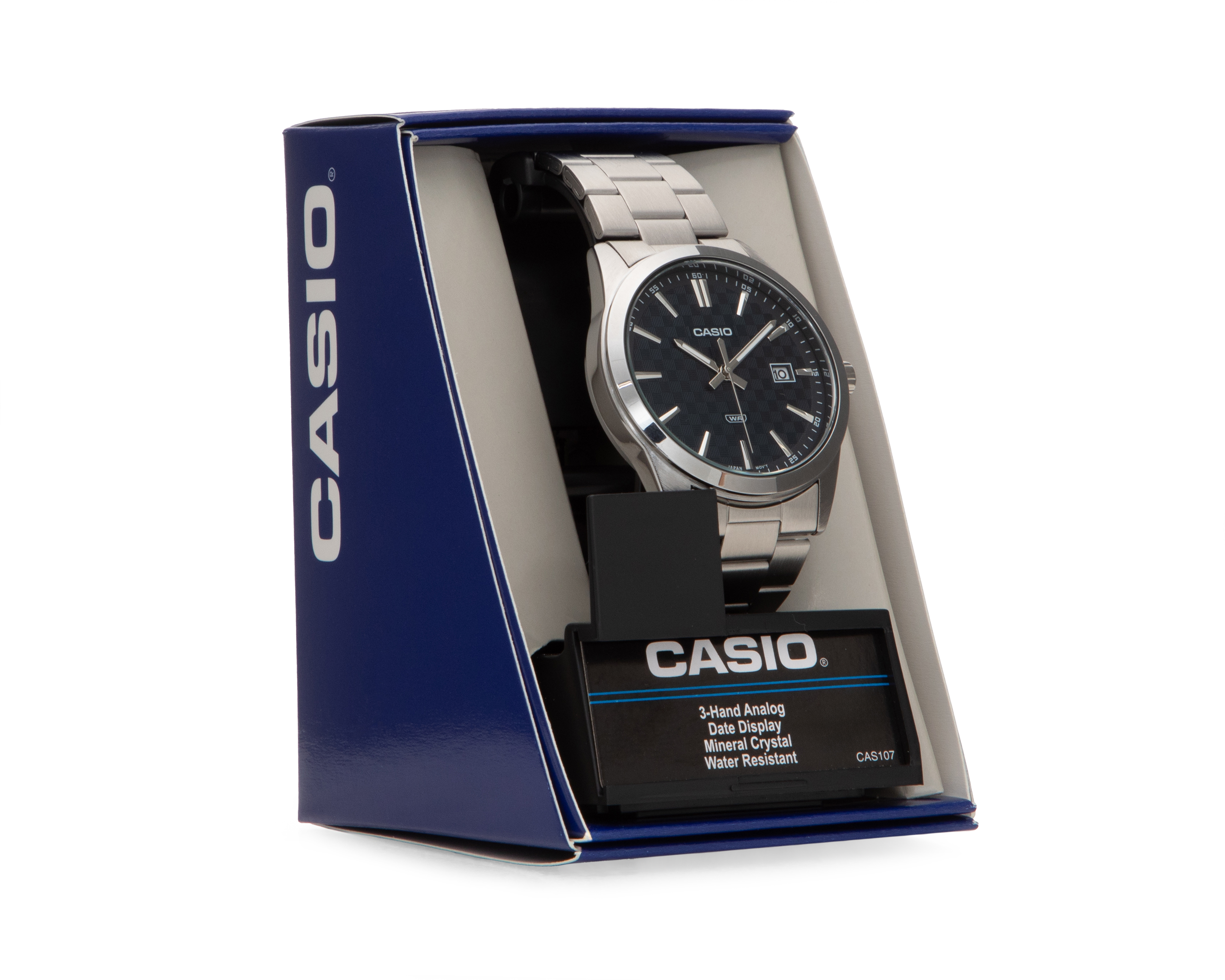 Foto 6 pulgar | Foto 5 | Reloj para Hombre Casio MTP-VD03D-2ACF Plateado