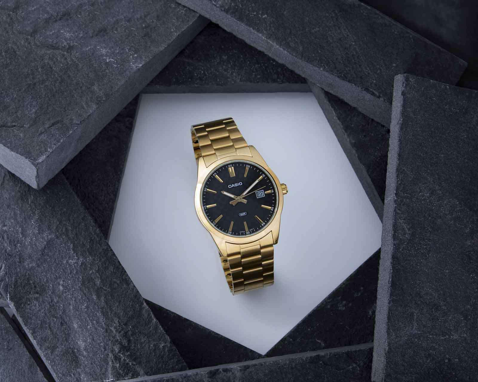 Foto 7 pulgar | Foto 6 | Reloj para Hombre Casio MTP-VD03G-1ACF Dorado