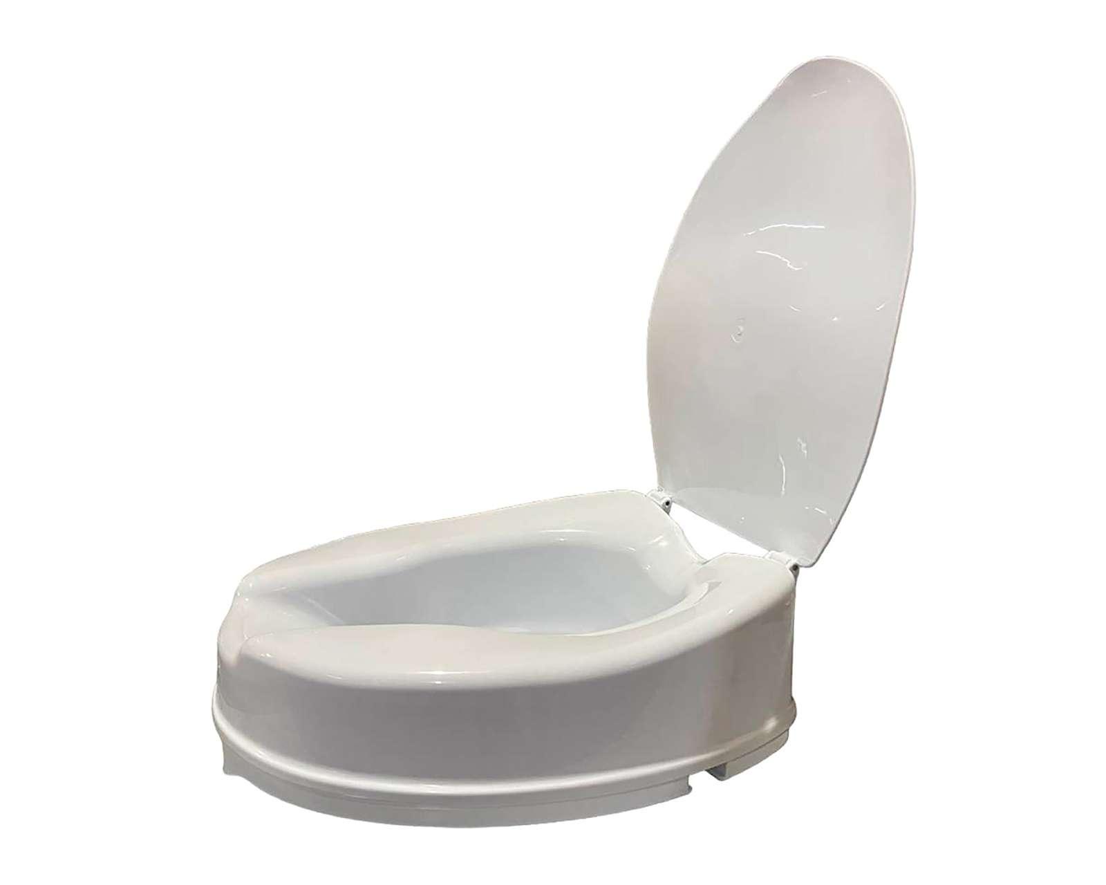 Asiento para Baño de Plástico Homecare con Tapa
