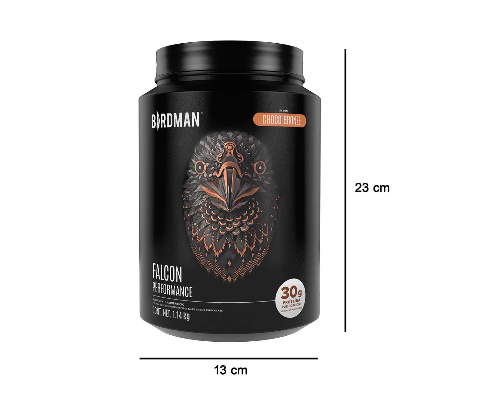 Foto 5 | Foto 5 | Proteína Vegetal Birdman Falcon Performance Sabor Chocolate 1.14 kg