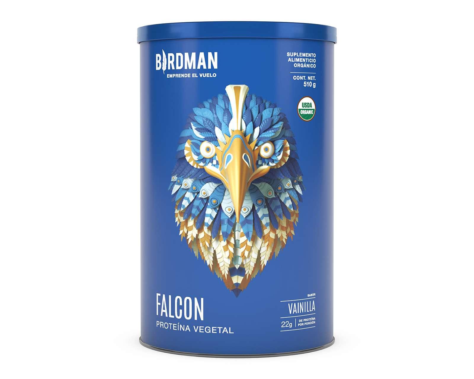 Proteína Vegetal Birdman Falcon Sabor Vainilla 510 g