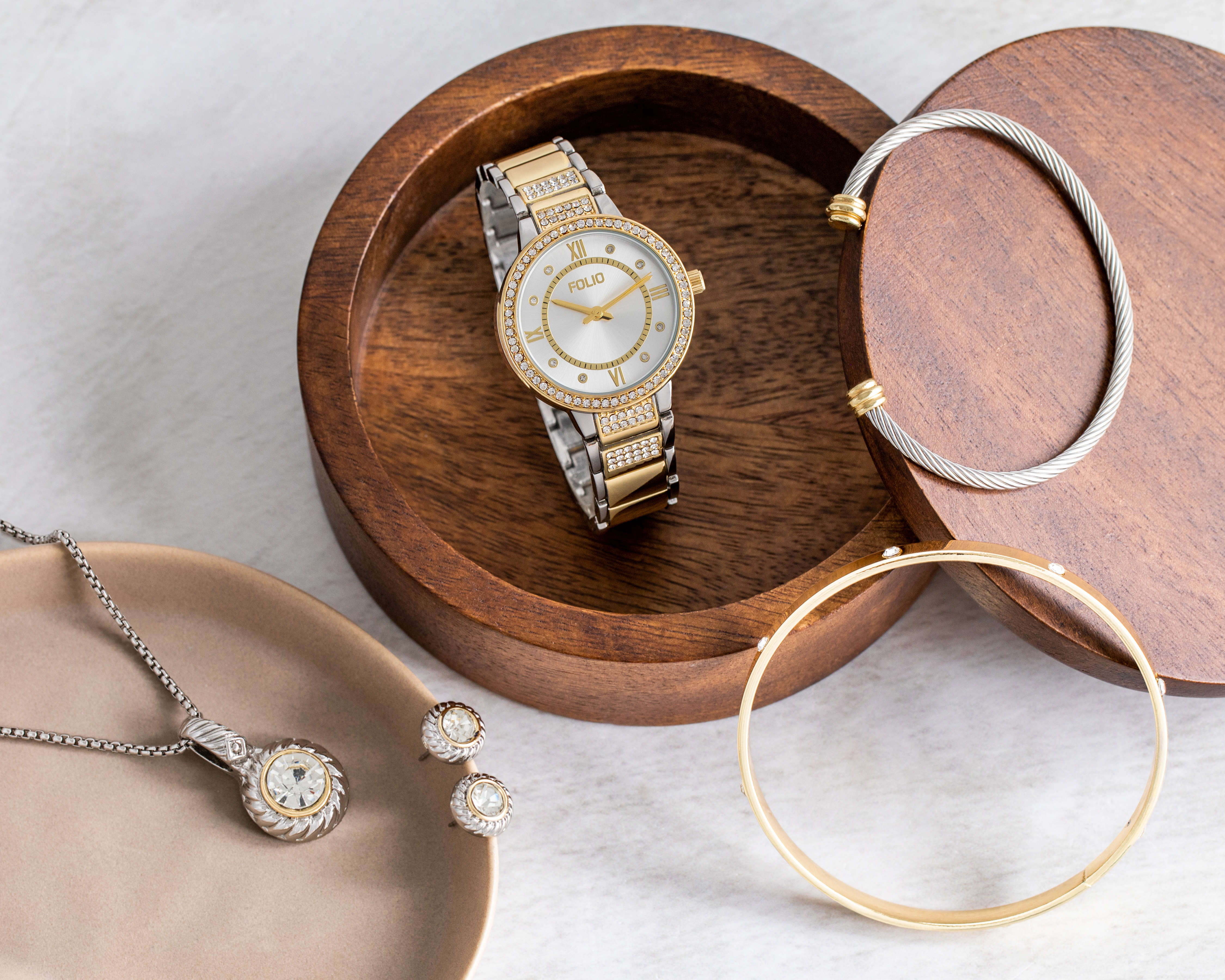 Foto 6 | Foto 6 | Reloj Folio FMDFL2038 con 4 Accesorios