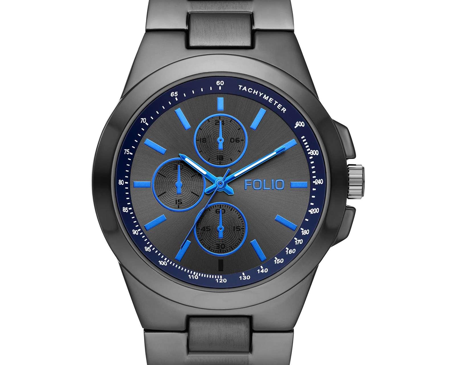 Foto 2 | Foto 2 | Reloj Folio FMDFL6028 con 2 Accesorios