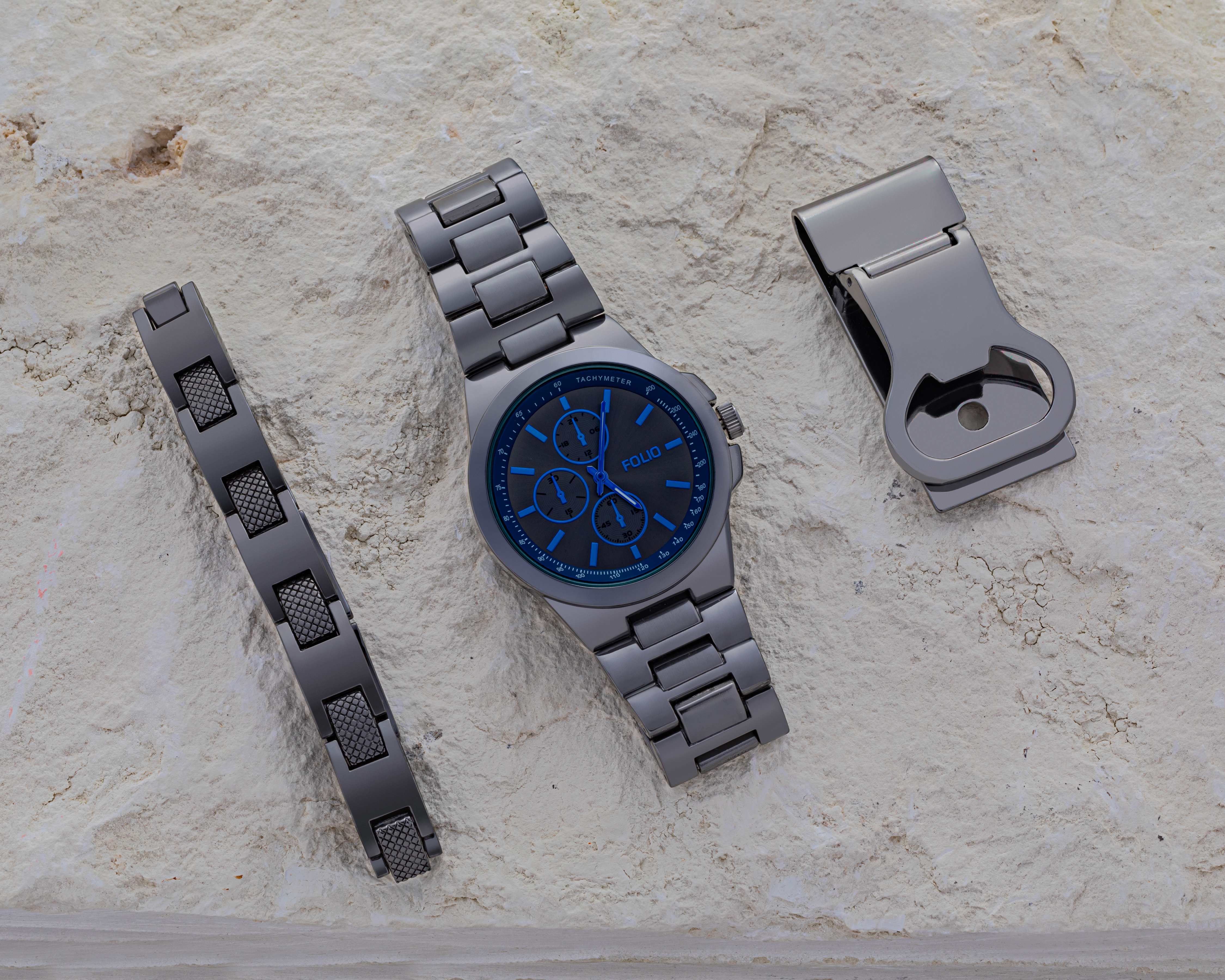 Foto 6 | Foto 6 | Reloj Folio FMDFL6028 con 2 Accesorios