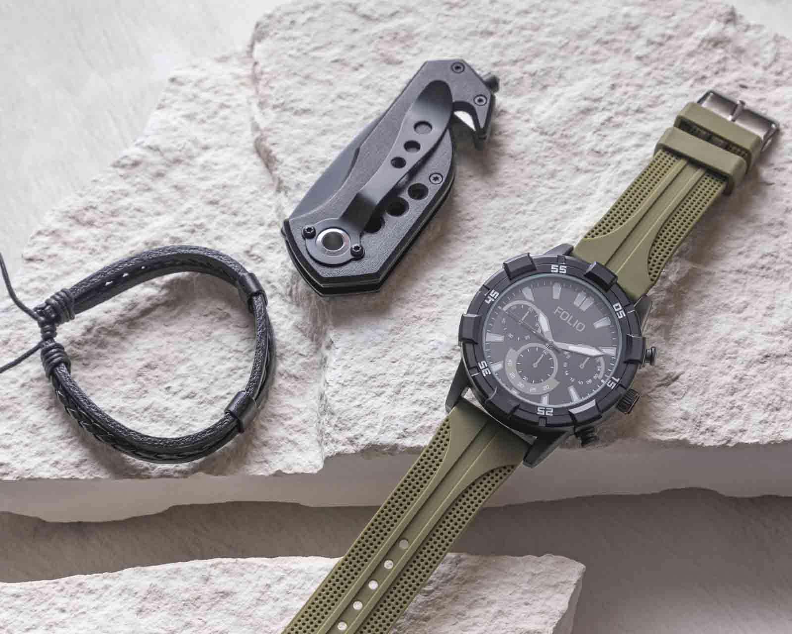 Foto 6 | Foto 6 | Reloj Folio FMDFL6031 con 2 Accesorios