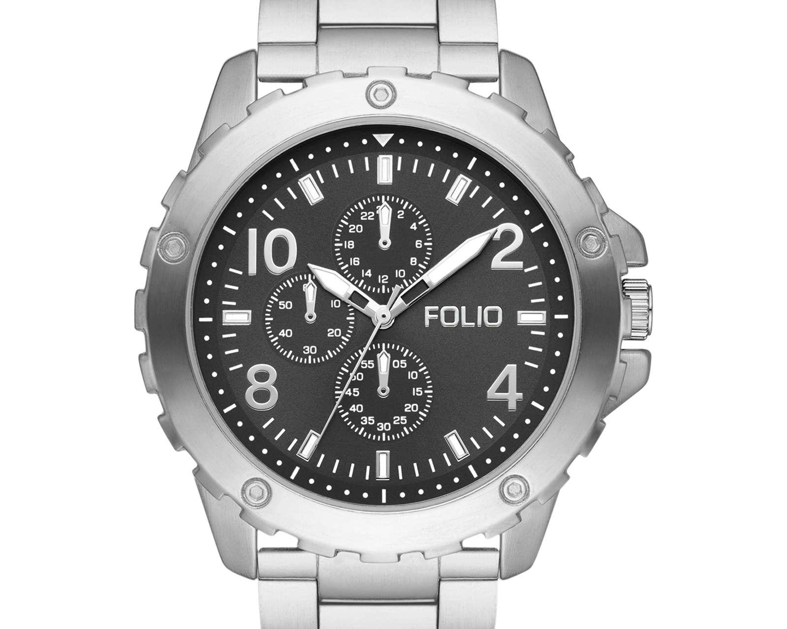 Foto 3 pulgar | Foto 2 | Reloj Folio para Hombre FMDFL6032 con 2 Accesorios