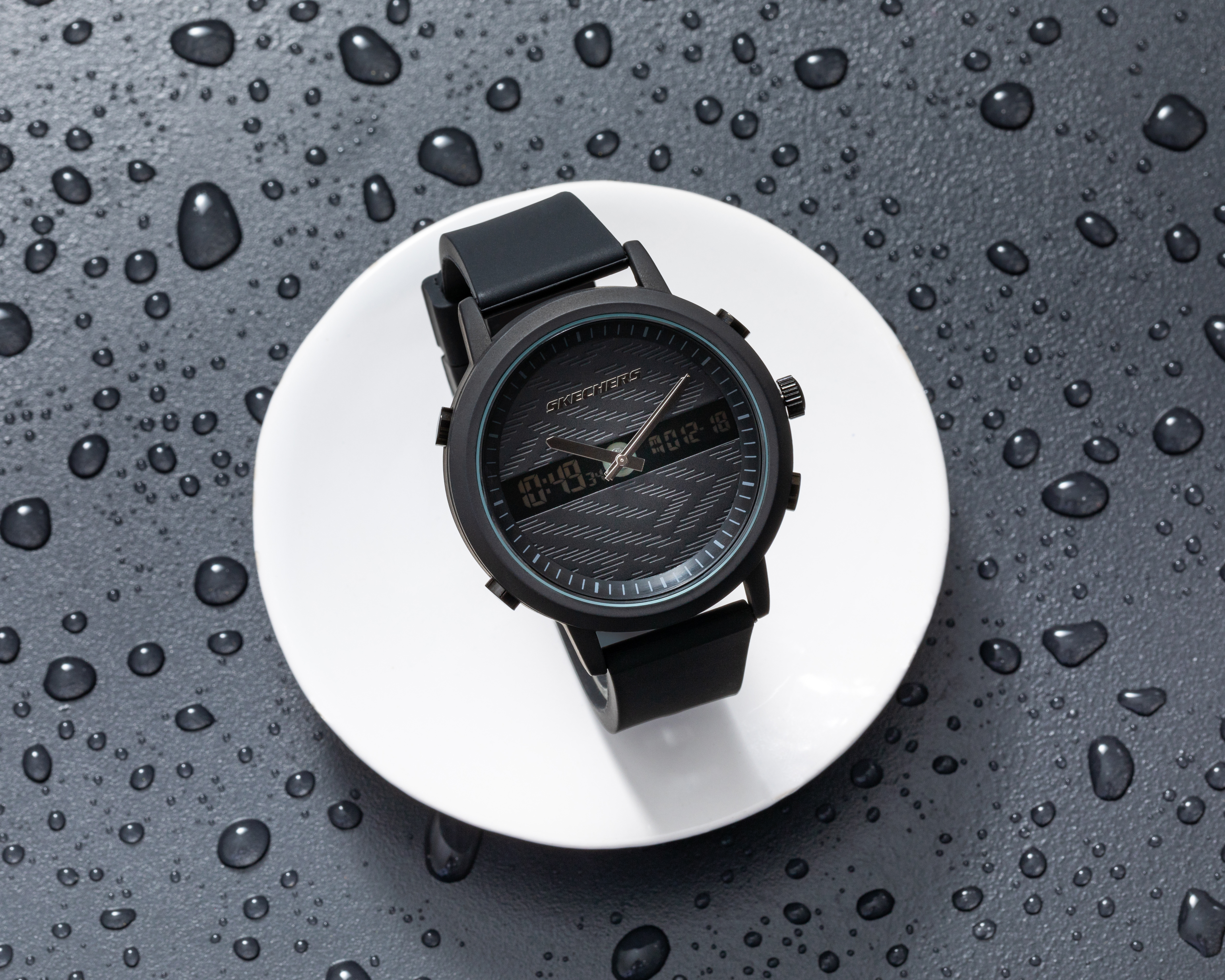 Foto 5 | Foto 5 | Reloj para Hombre Skechers SR5071 Negro
