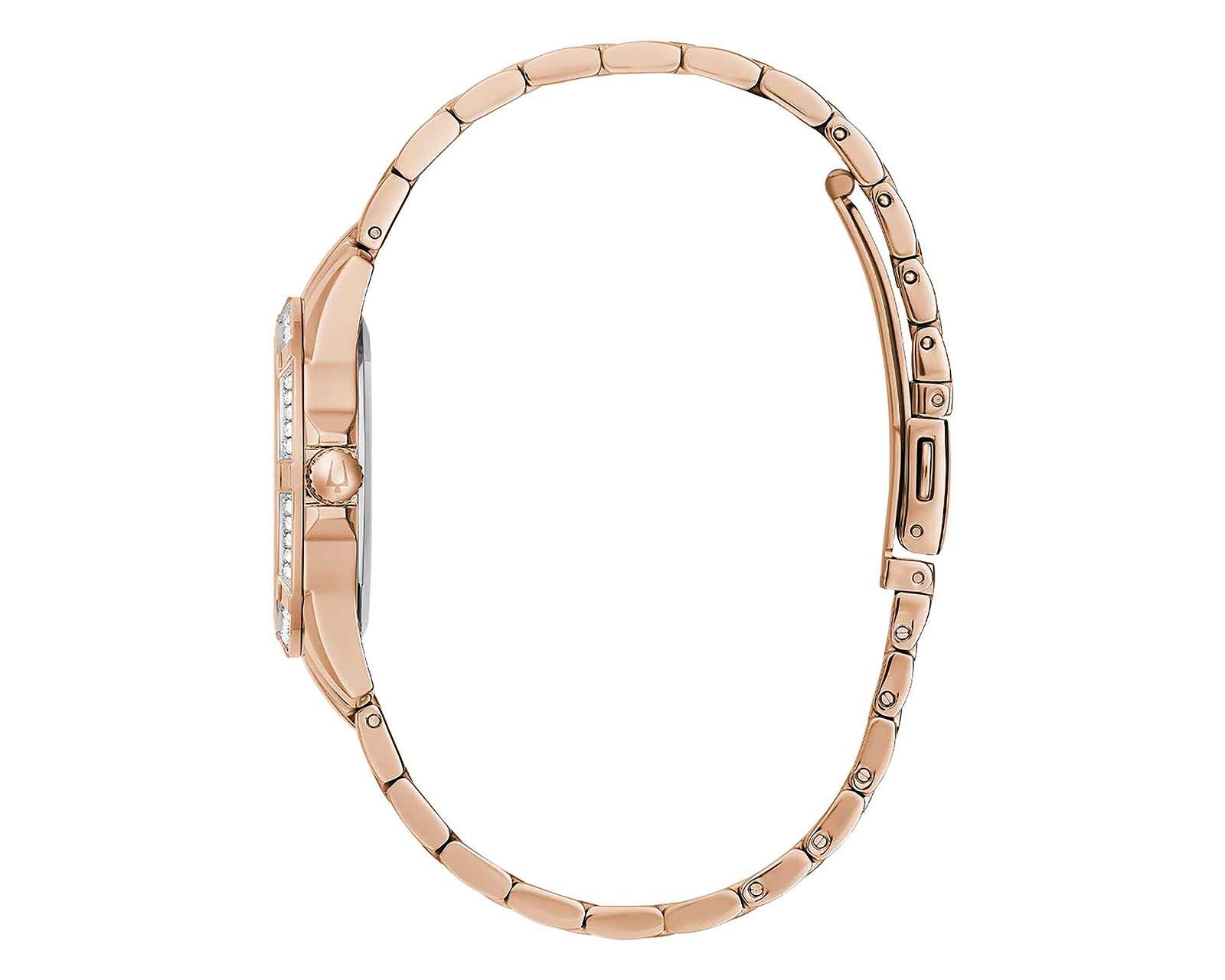 Foto 3 pulgar | Foto 2 | Reloj Bulova 98L303 Oro Rosa