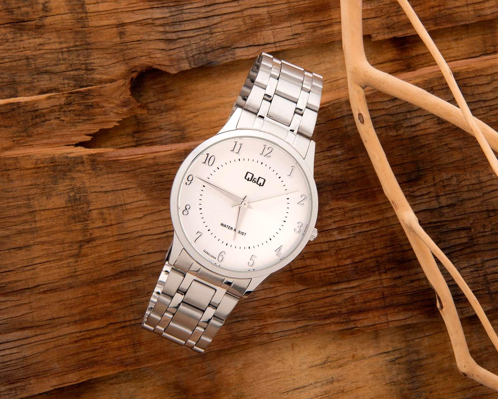 Foto 5 pulgar | Foto 4 | Reloj Q&Q QZ60J204Y Plateado