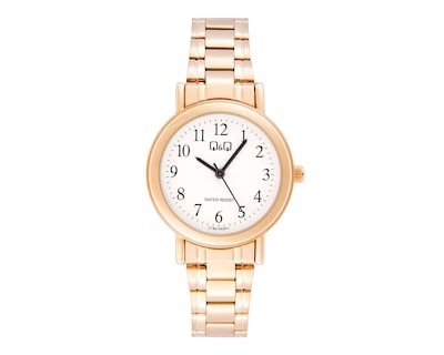 Foto 1 | Foto 1 | Reloj Q&Q C18A-003PY Dorado