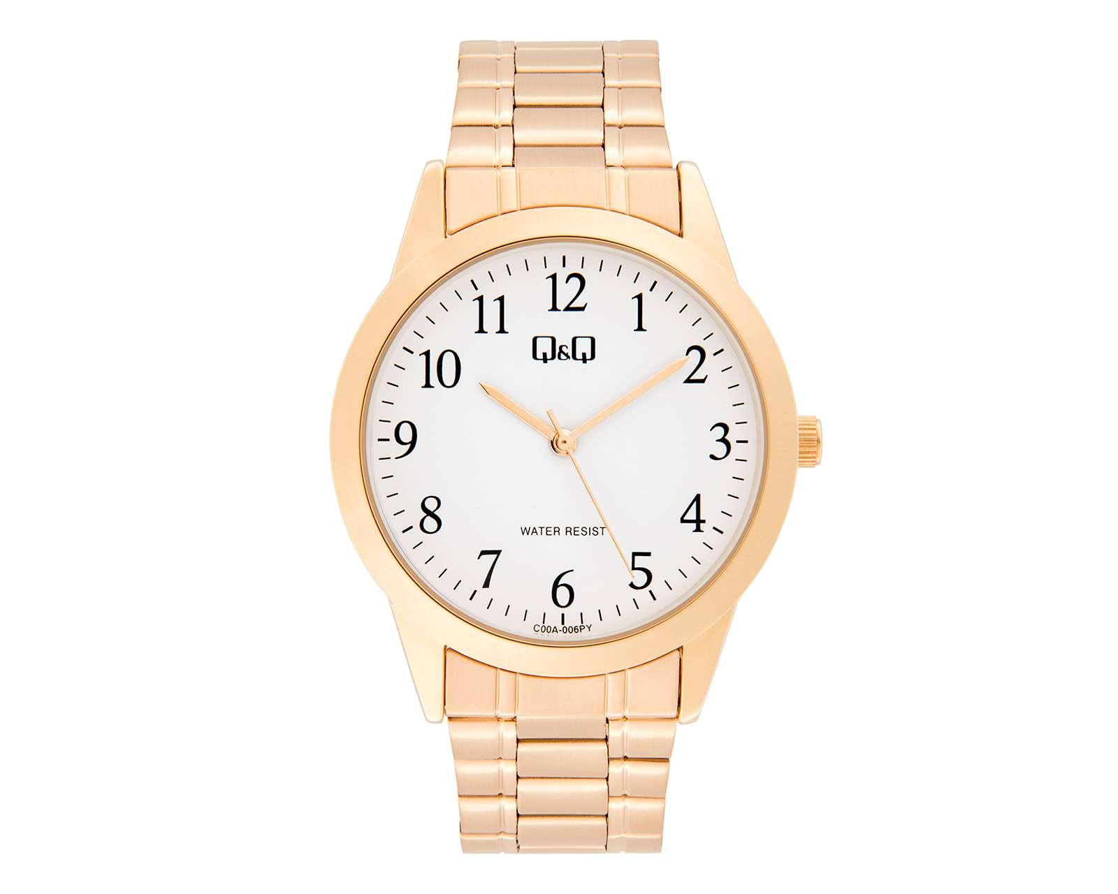 Reloj Q&Q C00A-006PY Dorado
