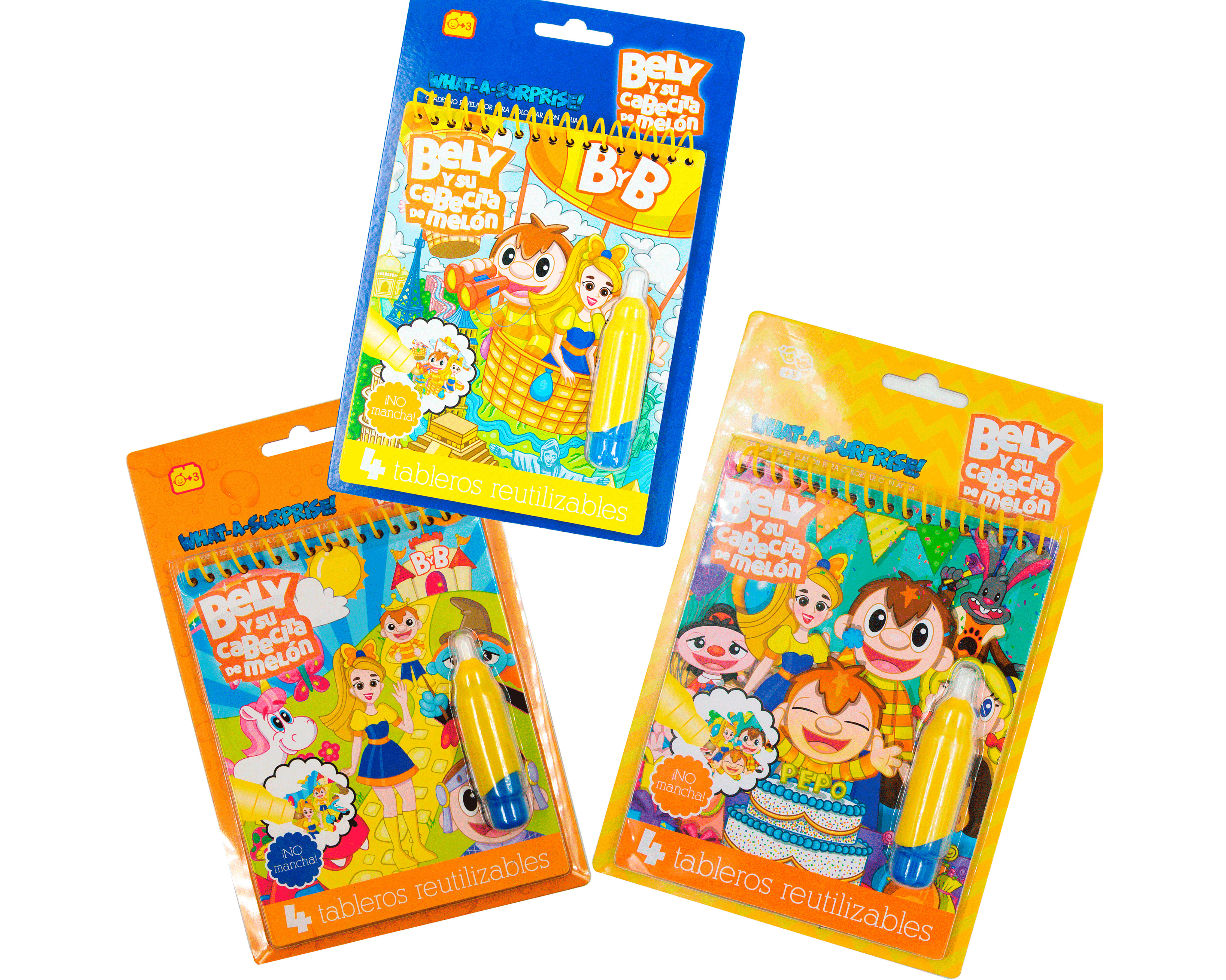 Cuaderno para Colorear Bely y su Cabecita de Melón 1 Pieza