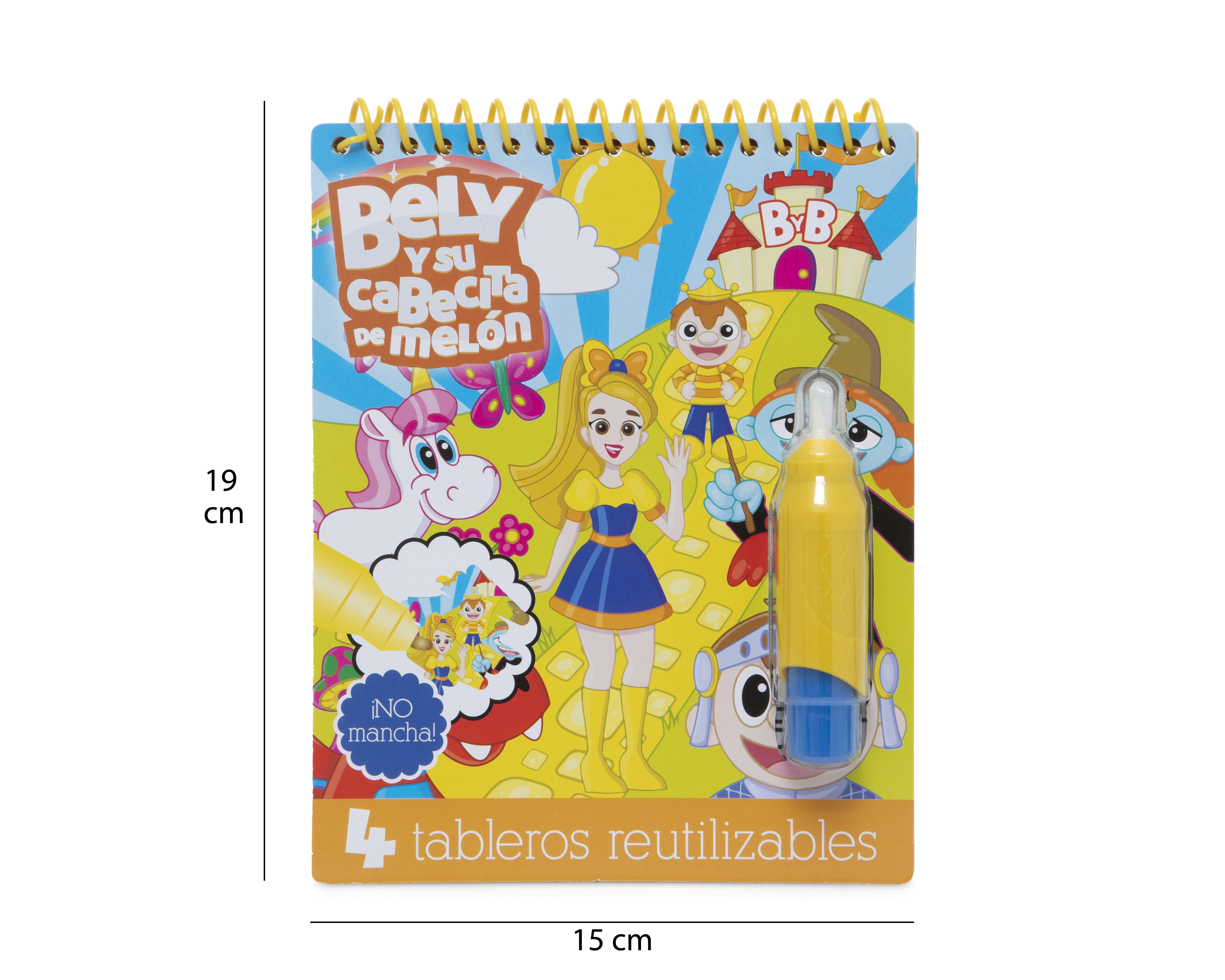Foto 7 | Foto 8 | Cuaderno para Colorear Bely y su Cabecita de Melón 1 Pieza