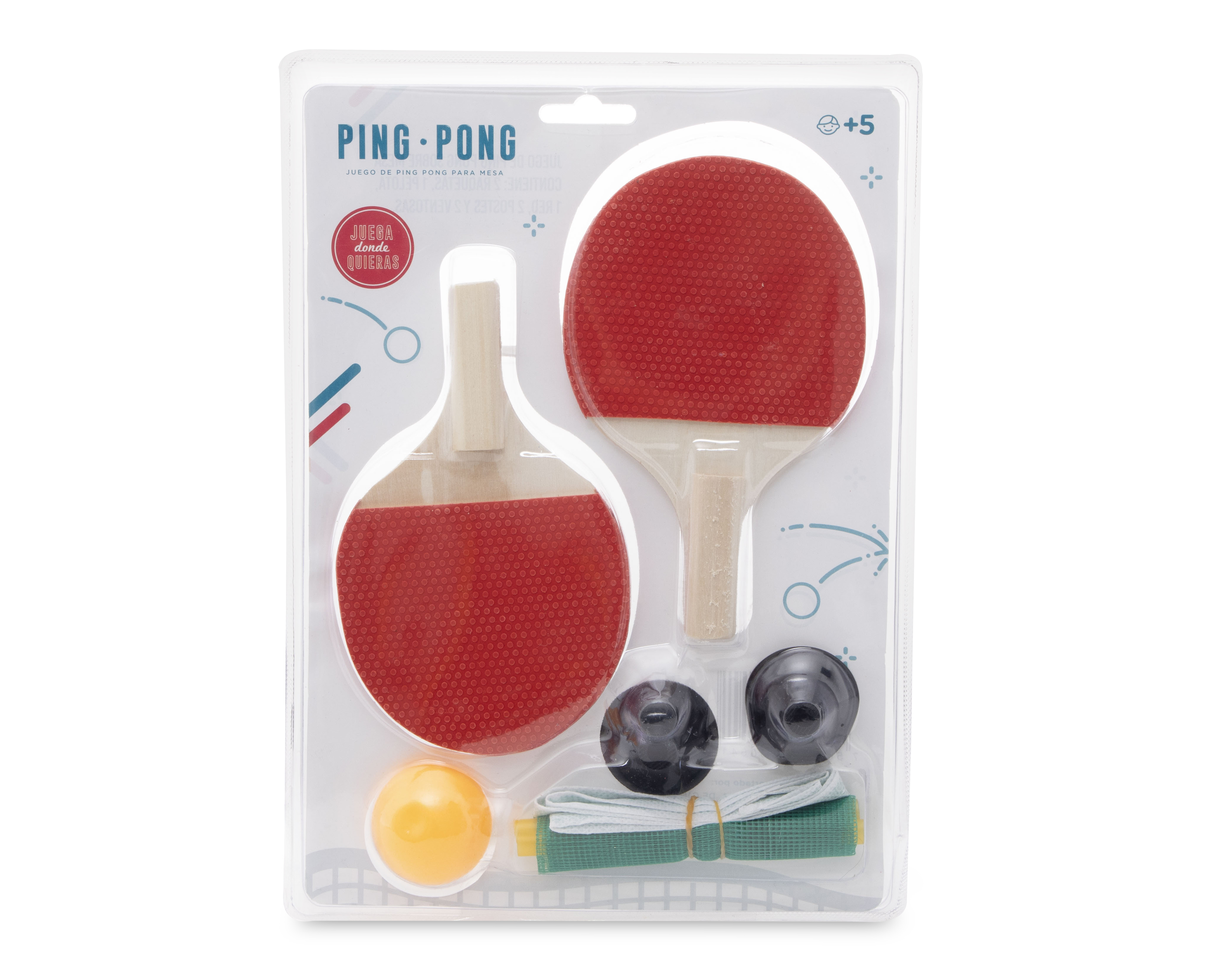 Foto 4 pulgar | Foto 3 | Juego de Ping Pong Toy Jam