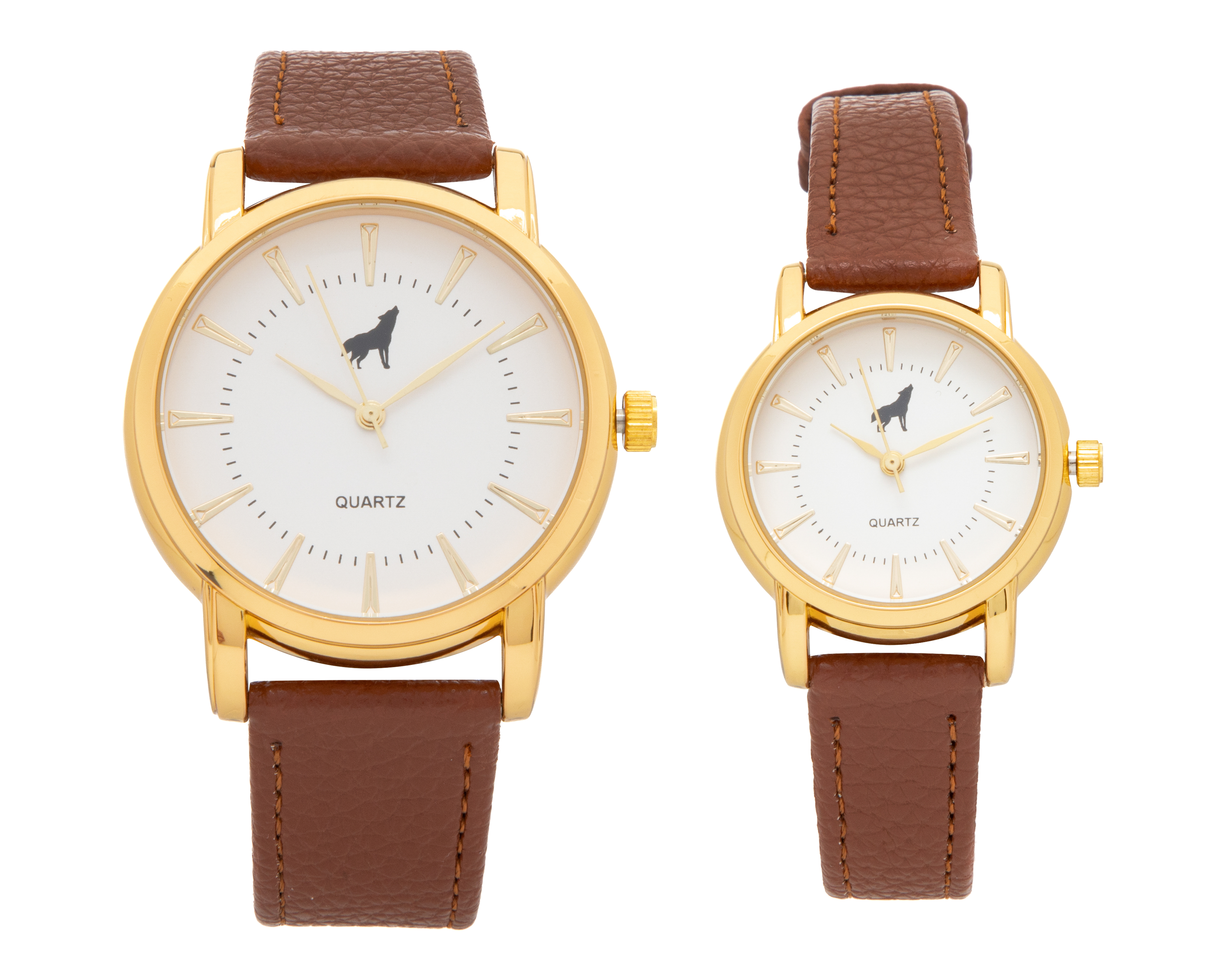 Reloj Refill YW-22B45S Café 2 Piezas