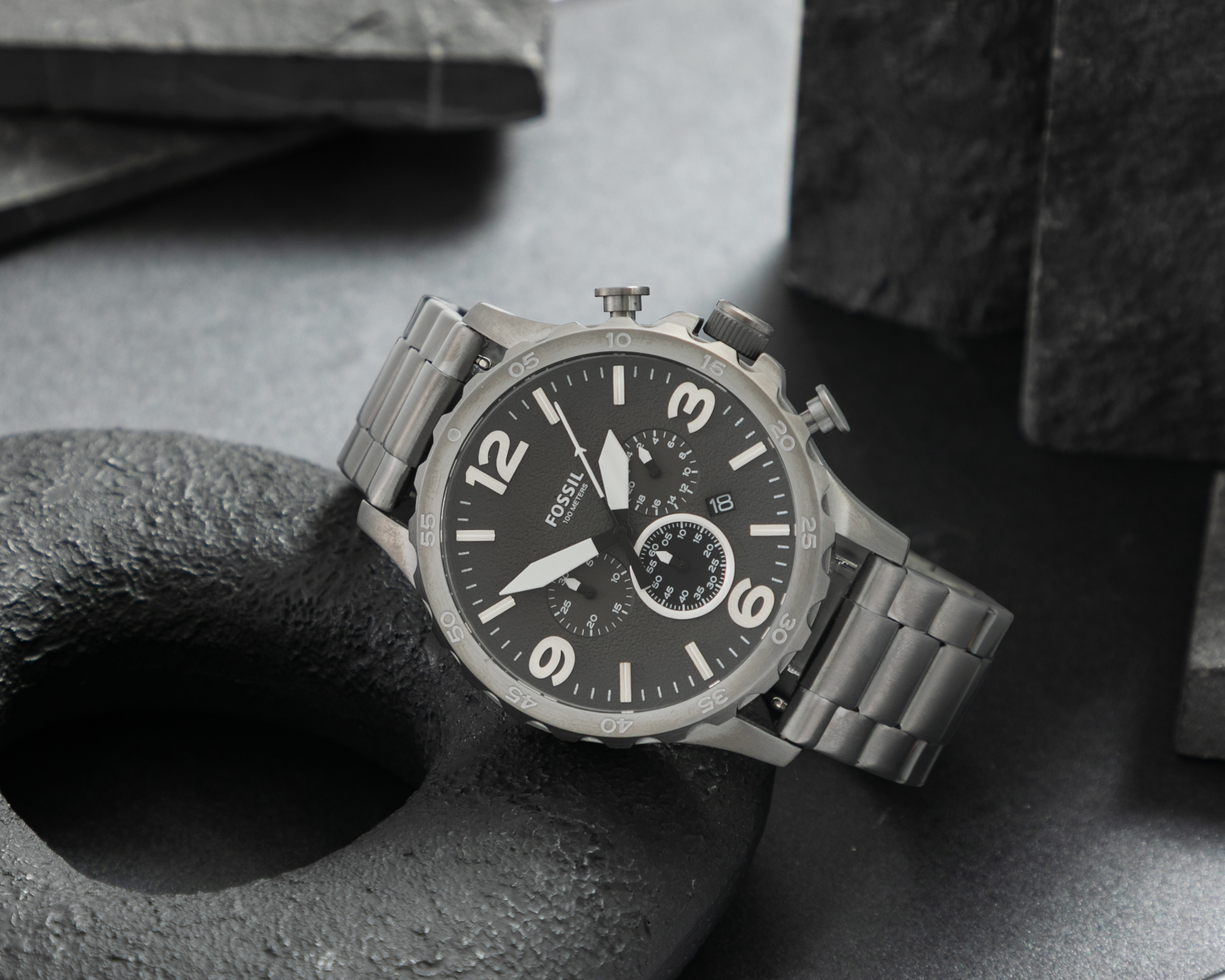 Foto 7 pulgar | Foto 6 | Reloj para Hombre Fossil JR1437 Gris