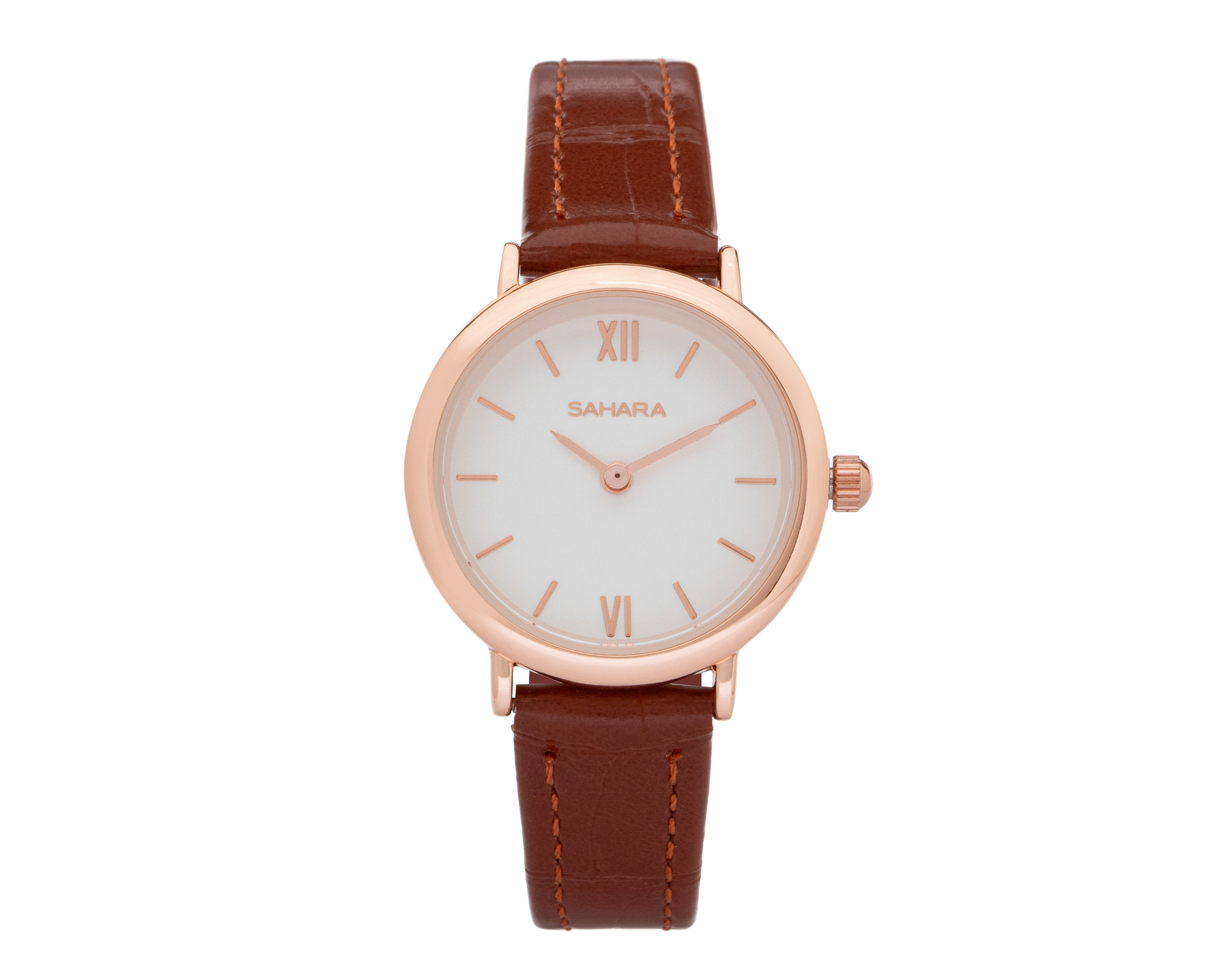 Reloj para Mujer Sahara AMV2141 Café