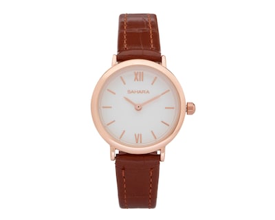 Foto 1 | Foto 1 | Reloj para Mujer Sahara AMV2141 Café
