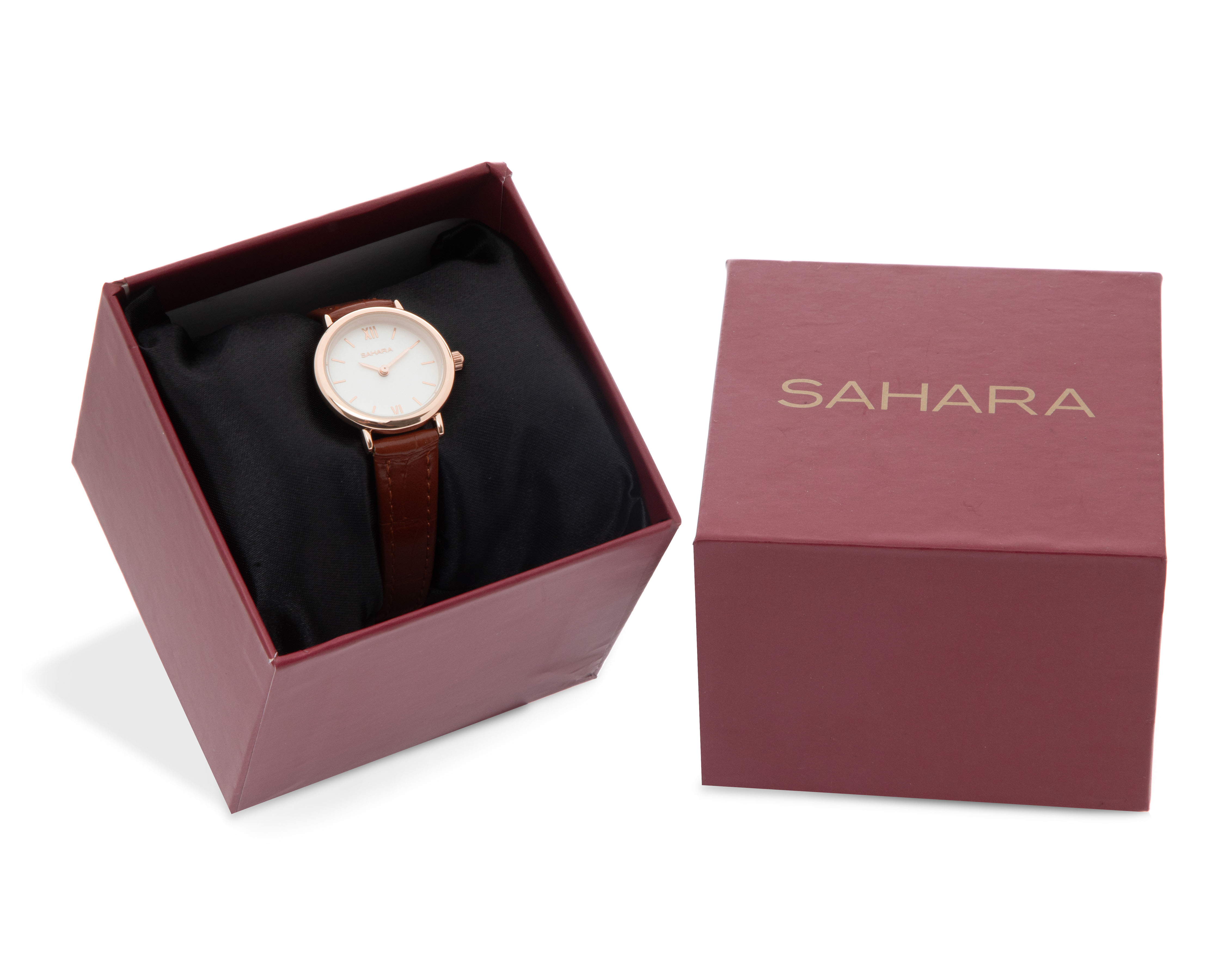 Foto 5 pulgar | Foto 4 | Reloj para Mujer Sahara AMV2141 Café