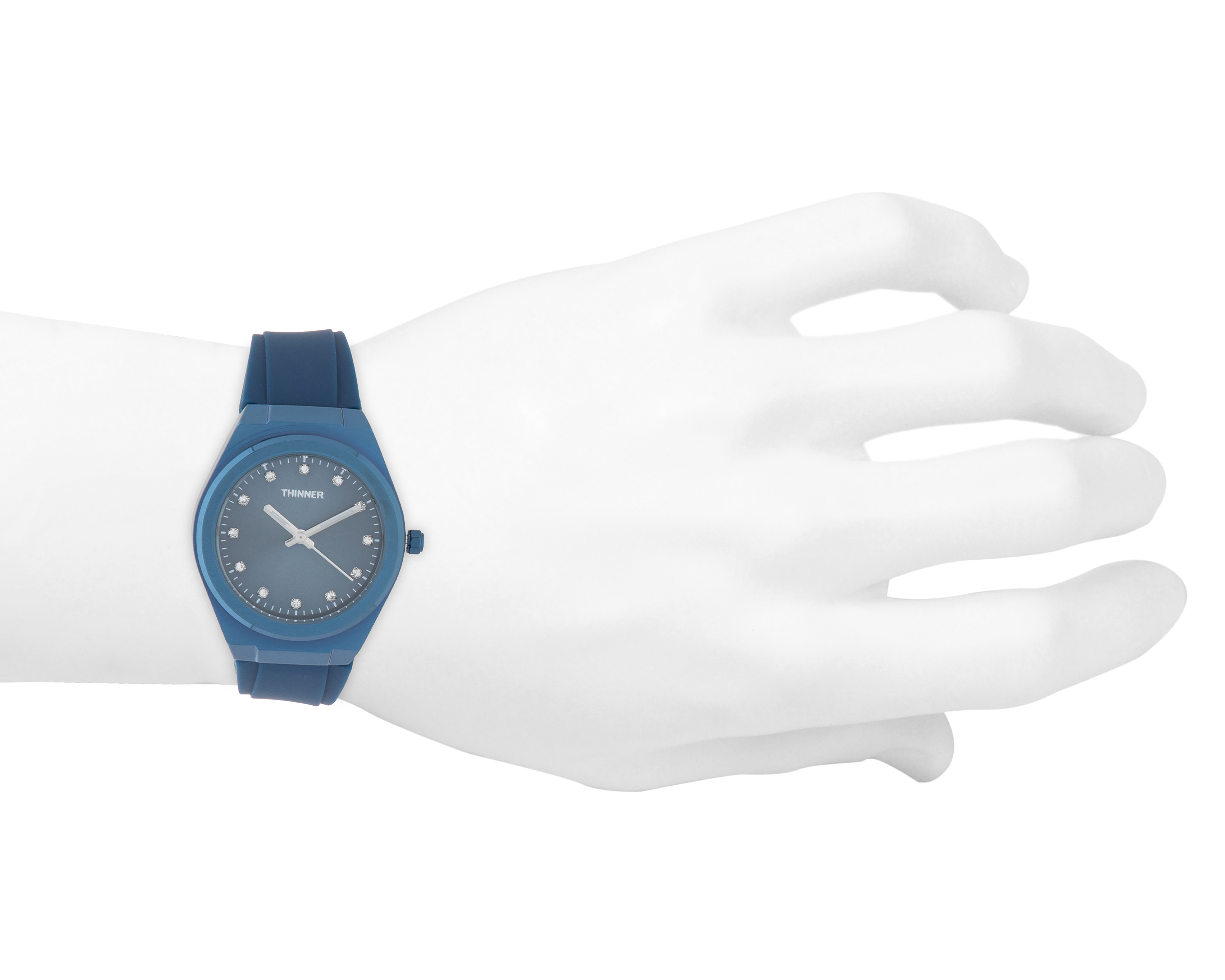 Foto 8 | Foto 8 | Reloj para Hombre Thinner WY23242A Azul 2 Piezas