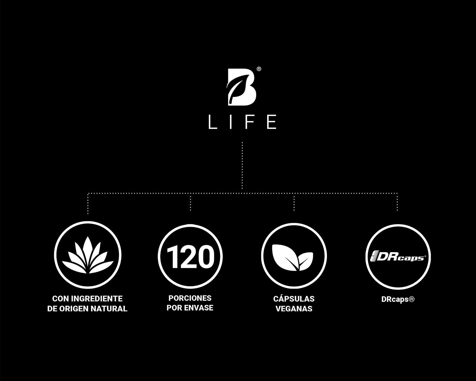 Foto 3 | Foto 3 | Suplemento Alimenticio B Life 60 Billion Probióticos 120 Cápsulas