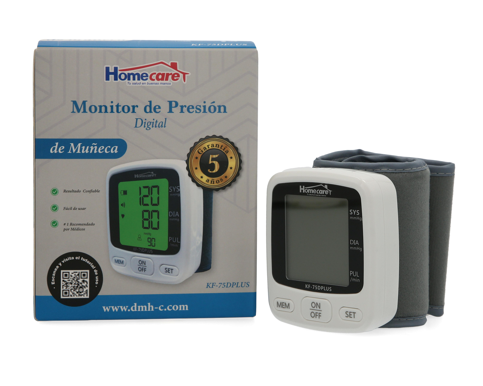 Foto 1 | Foto 1 | Baumanómetro Digital de Muñeca Homecare KF-75D Plus