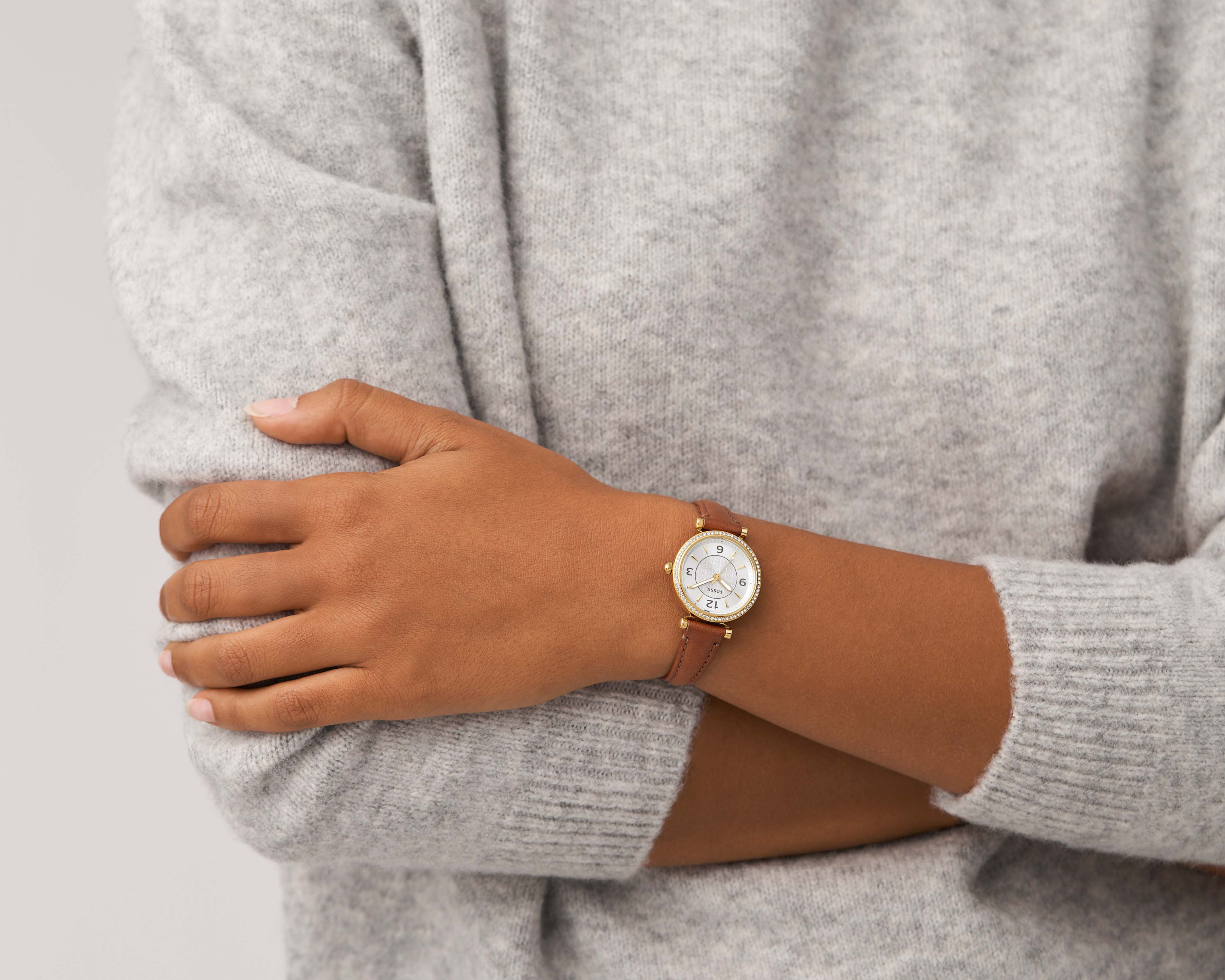 Foto 5 pulgar | Foto 4 | Reloj para Mujer Fossil ES5297 Café